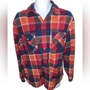 Freedom Foundry Grizzly Fleece Shirt Plaid Medium